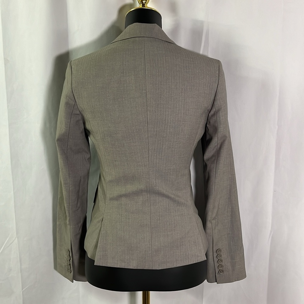 Bcbgeneration Gray Classic Button Front Wool Blen… - image 3
